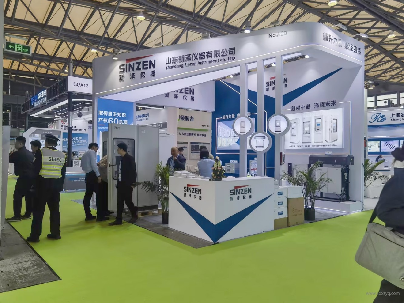 上海环博会今日开展！新泽仪器E3馆A20，等你来打卡